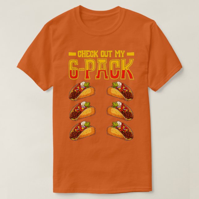 Camiseta Veja Meu Pacote De Taco Rápido Cinco De Mayo M (Frente do Design)
