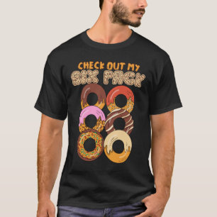 Camiseta Veja Meu Pacote Seis - Abas de Workout do Rosquinh