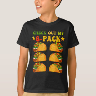 Camiseta Veja Meu Relatório De Seis Tacos Gym Cinco De Mayo