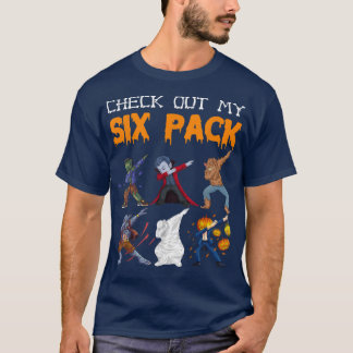 Camiseta Veja Meu Zumbi De Lobisomem De Seis Pacotes