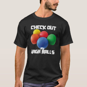 Camiseta Veja Minha Bola Gaga Bolas Jogo Gaga Bola