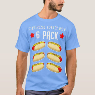 Camiseta Veja Minha Gag De Cachorro Quente Do Si Pack