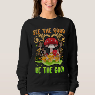 Camiseta Veja O Bem Ser Os Bons Cogumelos Zen Seja Gentil S