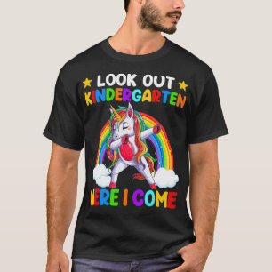 Camiseta Veja O Jardim De Infância Aqui Eu Vim Dabbing Unic
