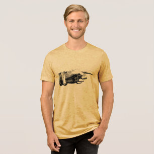 Camiseta Veja o ponto - Mão de apontar para a vindima