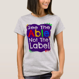 Camiseta Veja O Rótulo Não