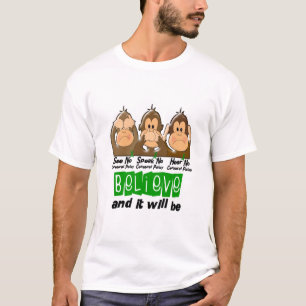 Camiseta Veja que para falar não ouça nenhuma paralisia