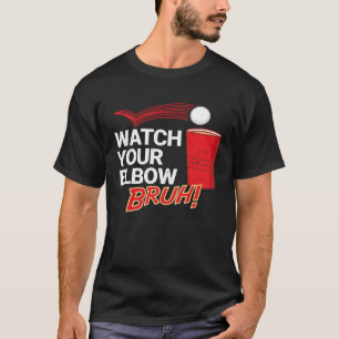 Camiseta Veja Seu Cotovelo Bruh Major League Beer Pong