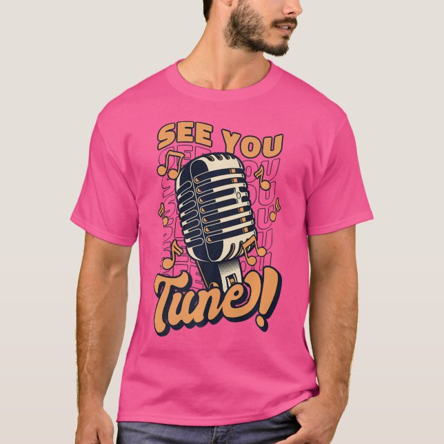 Camiseta Veja Você Sintonizando A Ópera, Tenor Cantor Ope (Frente)