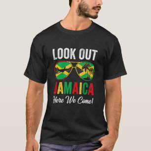 Camiseta Vejam A Jamaica Aqui Vêm Homens De Férias Familiar