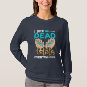 Camiseta Vejo Círculos Em Todo Lugar