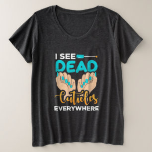 Camiseta Vejo Círculos Em Todo Lugar