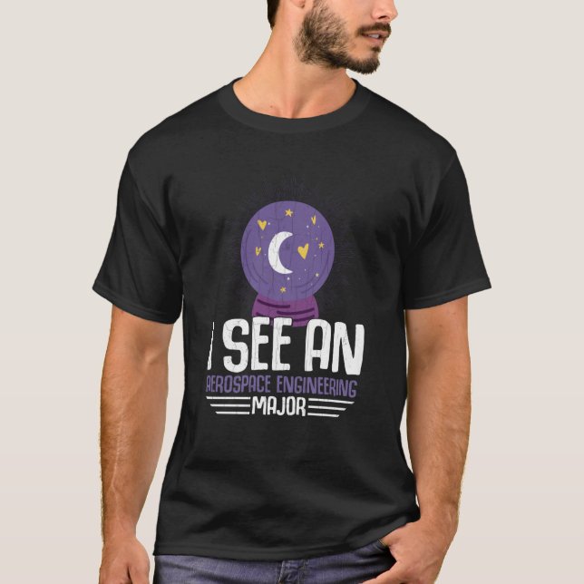 Camiseta Vejo Um Grande Grau De Engenheiro De Engenharia Ae (Frente)