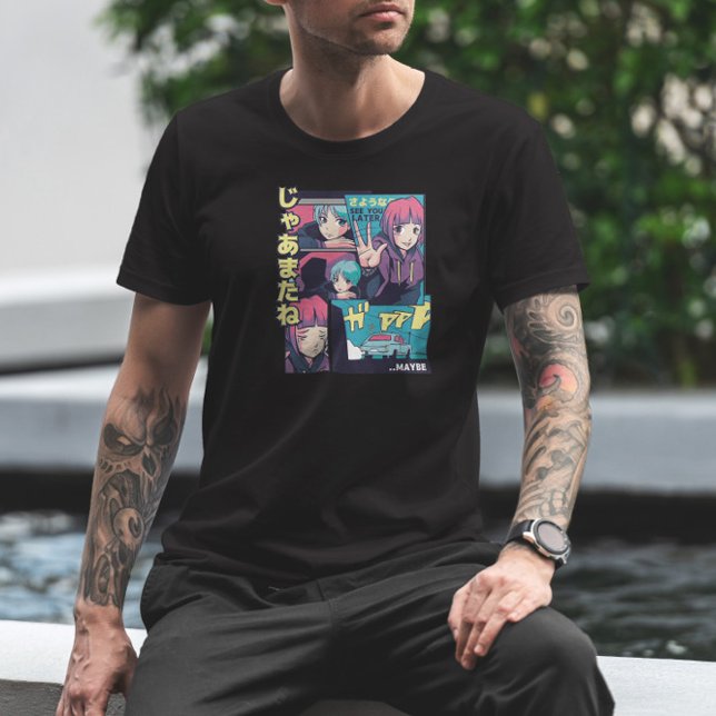 Camiseta Vejo Você Anime (Criador carregado)