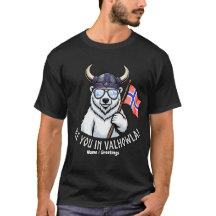 Vejo Você Em Valhowla Urso Polar Viking Engraçado