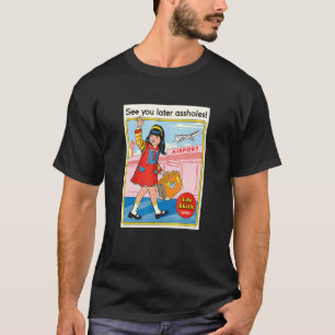 Camiseta Vejo Você Mais Tarde.