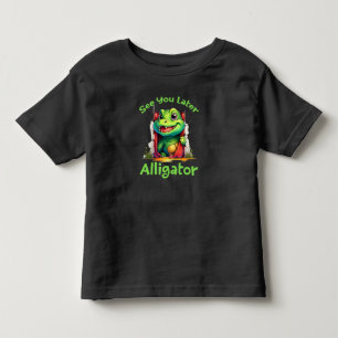 Camiseta Vejo Você Mais Tarde Jacaré