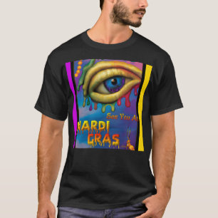 Camiseta Vejo Você No Mardi Gras Eye