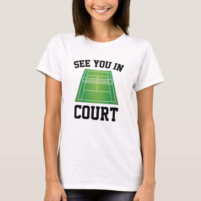Camiseta Vejo Você No Tribunal (Frente)