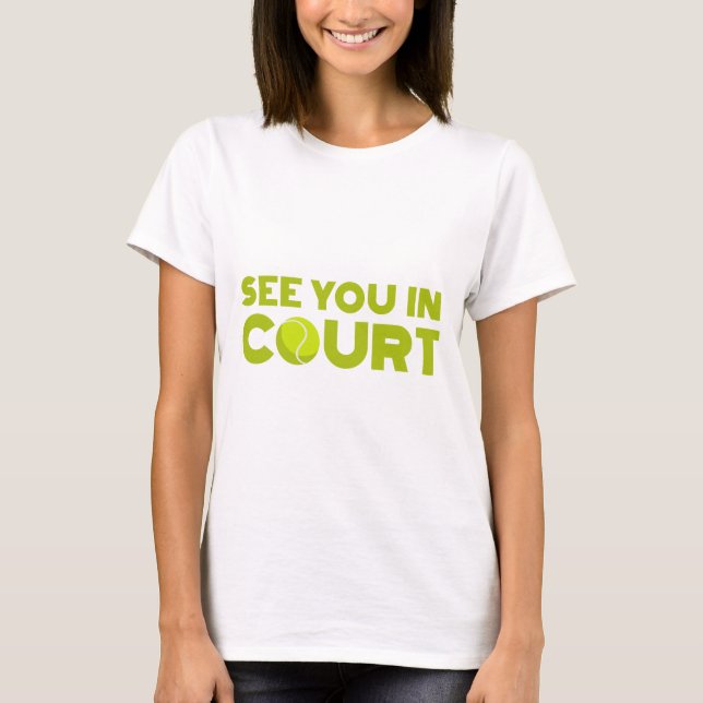 Camiseta Vejo Você No Tribunal (Frente)