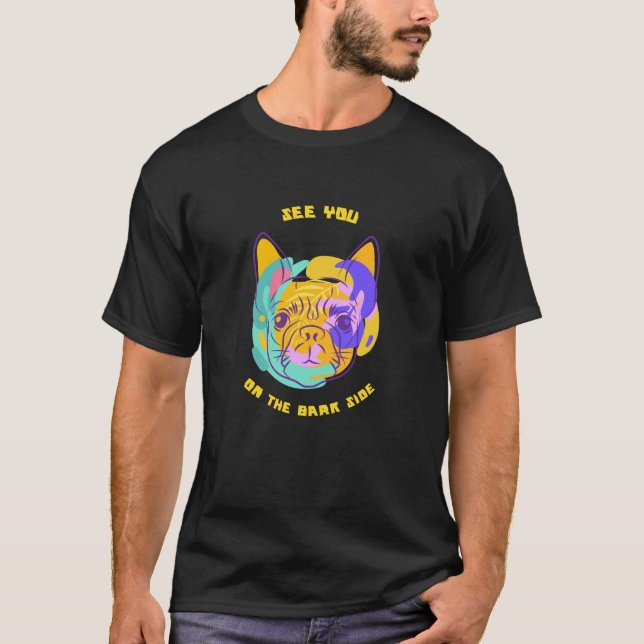 Camiseta Vejo Você no Trocadilho de Cachorro (Frente)