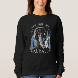 Camiseta Vejo Você No Valhalla  Guerreiro Viking