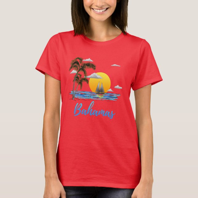 Camiseta Vela das Bahamas (Frente)