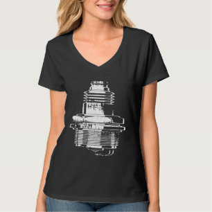 Camiseta Vela de Ignição Para Homens Mulheres Crianças