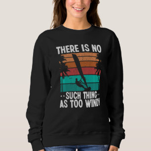 Camiseta Vela de Windsurfe Não muito ventoso Windsurf Vinta