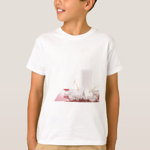 Camiseta Vela e Corações