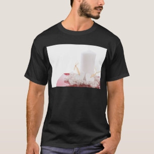 Camiseta Vela e Corações