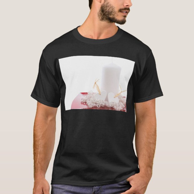 Camiseta Vela e Corações (Frente)