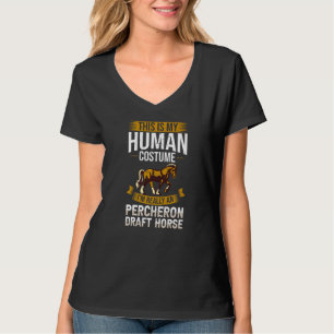 Camiseta Vela-guia-de-cavalo Percheron Draft Horse