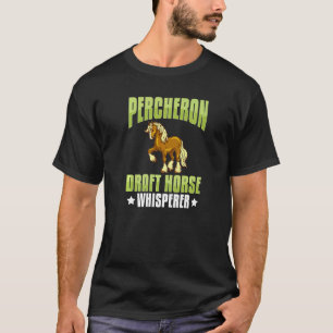 Camiseta Vela-guia-de-cavalo Percheron Draft Horse