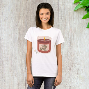 Camiseta Vela Rustic Autumn Magnolia