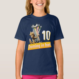Camiseta Velas de Aniversário de Esquilo