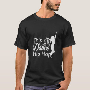 Camiseta Velas de dança de hip hop roupas garotas 90 fantas