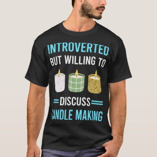 Camiseta Velas de Fazer de Velas Introduzidas
