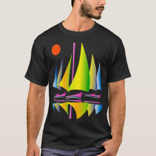 Camiseta Velas Navegando Marinheiros