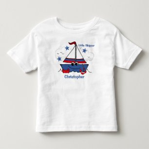 Camiseta Veleiro pequeno bonito