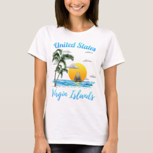 Camiseta Velejando Ilhas Virgens Americanas