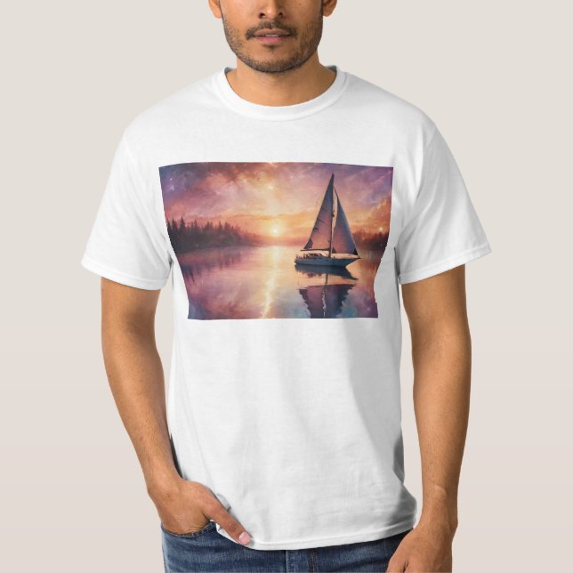 Camiseta Velejando o Mar das Memórias (Frente)