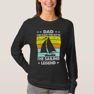 Camiseta Velejando Pai O Mito A Lenda Pai Filho