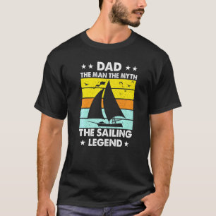 Camiseta Velejando Pai O Mito A Lenda Pai Filho