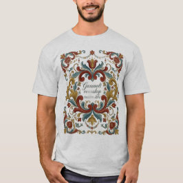 Camiseta Velha amizade não enferruja - Norwegian Heritage 