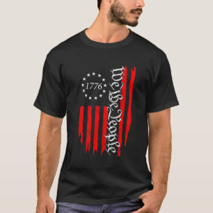 Camiseta Velha Bandeira Americana 4 De Julho De 1776 Nós, O