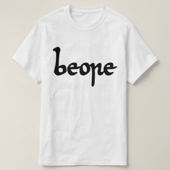 Camiseta Velha Cerveja Inglesa (Frente do Design)