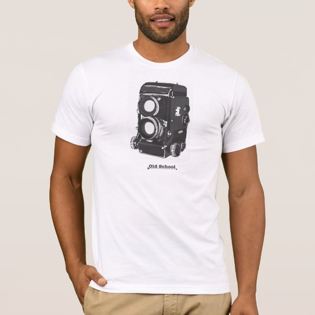 Camiseta velha escola (Frente)