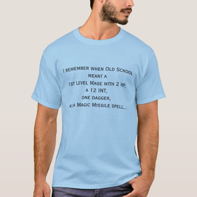 Camiseta Velha escola #1 (Frente)
