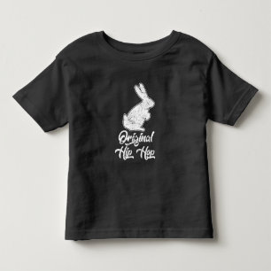 Camiseta Velha escola original de Hip Hop do coelho de